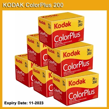 1 - 5Rolls KODAK ColorPlus 200 Renkli Negatif Film 35mm Film Rulo Başına 36 Pozlama Kodak Filmi İçin Fit M35 / M38 Kamera