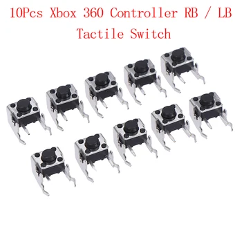 10 Adet Yedek Onarım Parçaları LB RB Anahtarı Tampon Joystick Düğmesi Xbox Denetleyicisi için