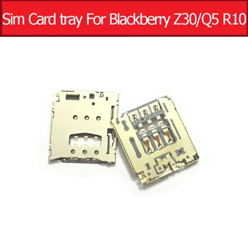 100 % Orijinal Sim Kart tepsi Blackberry Z30 Sim Kart yuvası Blackberry Q5 R10 Sim kart okuyucu tutucu Konektörü değiştirme