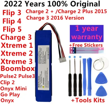 2022 Orijinal Yedek Hoparlör Pil İçin JBL Şarj Flip Darbe Xtreme 1 2 3 4 5 Harman Kardon Go Oyun Oniks Mini Bateria