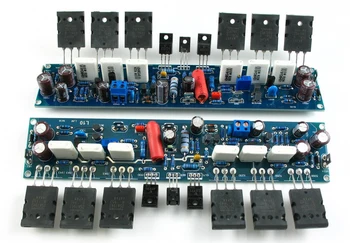 (2pcs) Çift Kanal Amplifikatör LJM L10 Panoları 300W+300W Sınıf AB 4R Güç Amp amplifikatör seti dıy Tam 