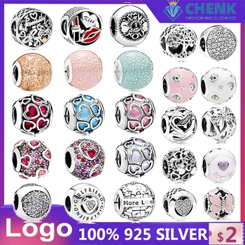 31 Logo Takılar Gümüş 925 Orijinal kolye uçları Kadınlar Takı Yapımı İçin tasarımcı takılar bilezik yapımı için dıy pantolon setleri
