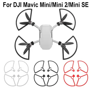 4 adet Hızlı Bırakma Entegre Tampon Drone Pervane Guard Koruyucu Kapak Kazasında Halka DJI Mavic Mini / Mini 2 / SE