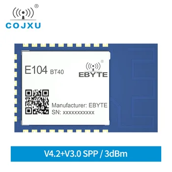 5 adet Cojxu E104-BT40 Kablosuz Modülü Ble 4.2 Klasik Bluetooth SPP3.0 Seri Çift modlu 2.4 GHz Verici ve Alıcı Modülü