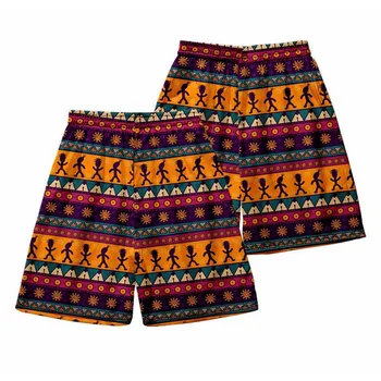 Afrika Giysi Erkekler için Bazin Zengin Vintage Baskı Pantolon Moda Kanga Giyim 2022 Yaz Yeni Dashiki Gevşek rahat pantolon