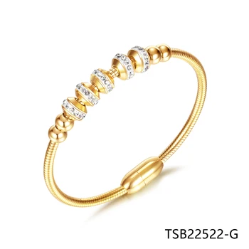 Altın Furit Tasarım Gül Gümüş Bileklik Bileklik Moda Kadınlar Takı Hediye Zincir Bilezik TSB22522