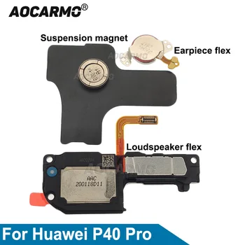 Aocarmo Alt Hoparlör Buzzer Ringer Flex Kablo Huawei P40 Pro P40Pro Üst Kulaklık Kulak Hoparlör Tamir Parçaları