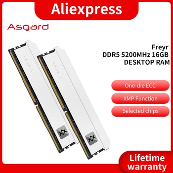 Asgard Freyr Serisi 16 GB(8GBx2) 4800 MHz 5200 MHz DIMM XMP Memoria Ram ddr5 Masaüstü Oyun için