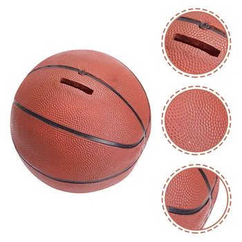 Banka Kumbara Basketbol Para Çocuklar Tasarrufu Spor Kutusu Kırılmaz Kavanoz Bankalar Futbol Creativechildren Süslemeleri Resintabletop Paraları