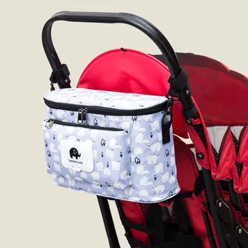 Bebek Arabası Aksesuarları Çok Fonksiyonlu Mumya bebek bezi çantası Arabası Taşıma Çantası Asılı Nappy Çantalar Arabası Buggy Sepeti Şişe