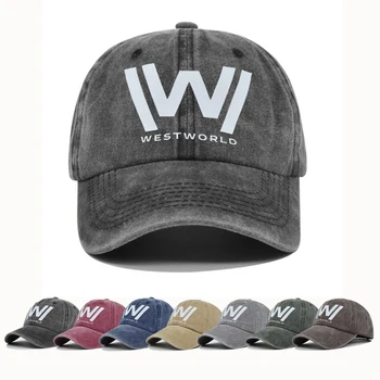 Beyzbol şapkası Snapback Şapka Westworld güneş şapkası Bahar Sonbahar beyzbol şapkası Spor kap Hip Hop Gömme Kap Şapka Erkekler Kadınlar İçin