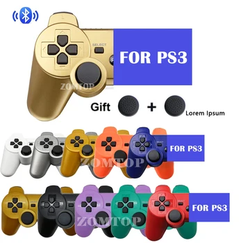 Bluetooth Kablosuz Gamepad için PS3 Joystick Konsolu Controle için PC için SONY PS3 Denetleyicisi için Playstation 3 Joypad Aksesuar
