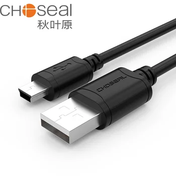 CHOSEAL USB 2.0 Kablosu Mini USB Veri senkronizasyon kablosu 5 Pin Erkek Erkek Hızlı şarj kablosu Hattı sabit disk Kamera MP3 Mp4 Oyuncu
