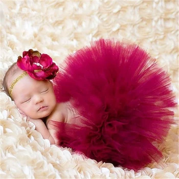 D7YD Bebek Kız Tutu Etek saç bandı seti Güzel Mükemmel Unutulmaz Fotoğraf Çekimleri için Bebek Duş Hediye Hediyeler