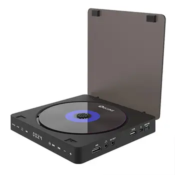 DVD/VCD HD Video Oynatıcı Hi-Fi Stereo Hoparlörler 1080P Çok fonksiyonlu Taşınabilir Mini CD Çalar