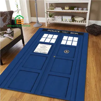 Doctor Who Desen Halı Yatak Odası oturma odası halısı Mutfak Paspaslar Ev Dekor Kaymaz zemin pedi Halı 14 Boyutları