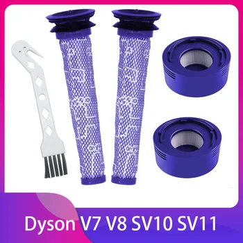 Dyson SV11 V7 Motörhead SV10 V8 Hayvan / Mutlak Vakum HEP Sonrası Filtre Ön filtre tertibatı Yedek Paketi Kiti Temizleyici