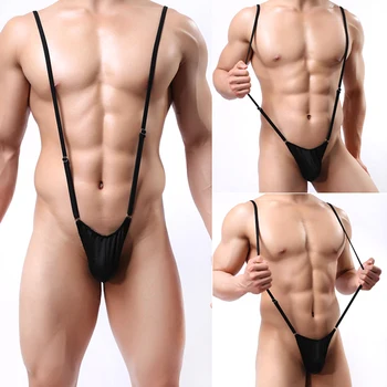 Erkek Seksi Kayış İç Çamaşırı Erkek Tanga Mankini Erkekler Leotard Thongs Adam Vücut Kostüm Bodysuit Sahne Yapmak Bandaj İç Çamaşırı