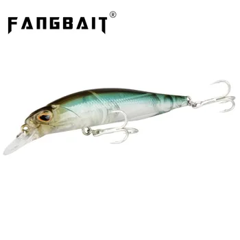Fangbait Japonya Askıya Minnow Lures realis Rozante Balıkçılık Sert Yem Yapay Wobblers 77mm 8.4 g Profesyonel Balıkçılık yemler
