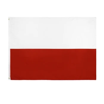Flaglink 3x5fts 90 * 150 cm Thüringen pl pol polonya bayrağı lehçe