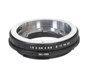 Foleto Kamera Metal Dönüştürücü DKL-EOS Retina Voigtlander DKL Lens EF Dağı canon için lens adaptör halkası 500D 600D 650D