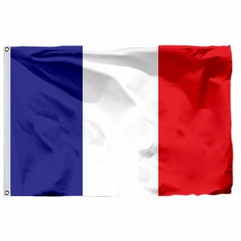 Fransa 1830 Bayrağı 120X180 CM 100D Polyester Büyük Büyük Fransa Fransız Bayrakları Ve Pankartlar 3x5ft