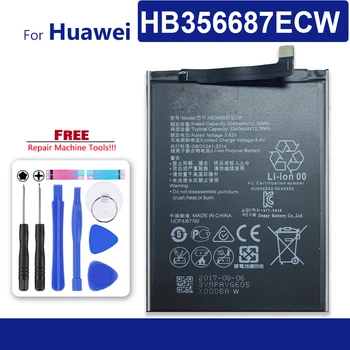 Huawei HB356687ECW Pil İçin Huawei Nova 2 Artı Nova 2i Onur 9i Honor9i 7X Huawei G10 Mate 10 Lite Mate10 lite Telefon