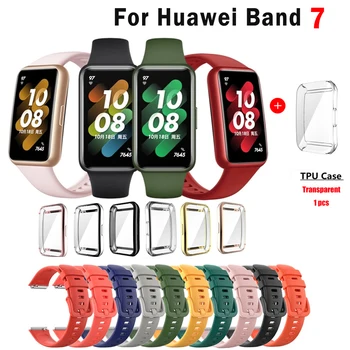 Huawei saat bandı 7 akıllı bilezik kayışı Aksesuarları Yedek Watchband Bileklik Correa Bilezik Huawei Band 7