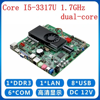 Intel Core i5 Celeron 1037U mini ıtx anakart ile Son Ürün VGA HDMI 6 COM LAN, destek XP W7 W8 W10