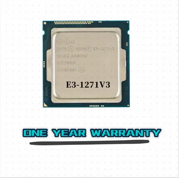 Intel Xeon E3-1271 v3 E3 1271 v3 E3 1271v3 3.6 GHz Dört Çekirdekli Sekiz İplik CPU İşlemci L2 = 1M L3 = 8M 80W LGA 1150