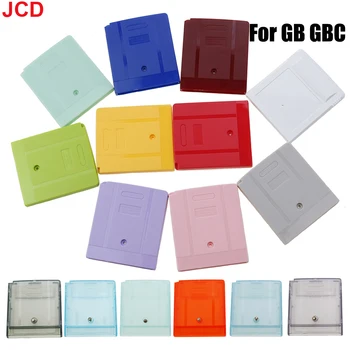 JCD 19 Renkler Yüksek kaliteli Oyun Kartı Konut Kutusu Kasa Değiştirme Gameboy GB Oyun Kartuşu Konut Kabuk GBC Kart Durumda
