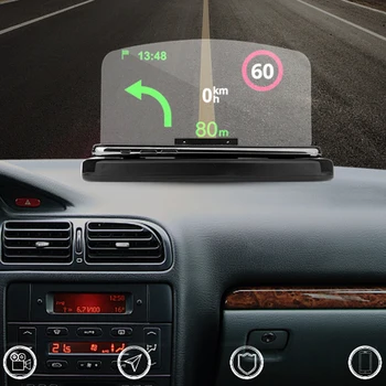 Kablosuz Şarj Hud Head Up Display Açı Dönüş Hızı Alarmı Cam Aşırı Hız Navigasyon Hız Göstergesi Uyarı Projesi