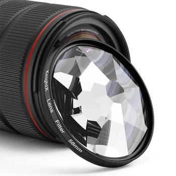 KnightX 9 Prizma 49mm 52mm 55mm 58mm 67mm Kamera Filtresi Bölünmüş Diyoptri Dönen Değiştirilebilir Sayısı Kamera Fotoğrafçılığı UV CPL