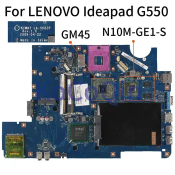 KoCoQin laptop Anakart İçin LENOVO Ideapad G550 HDMI Anakart KIWA7 LA-5082P DDR3 N10M-GE1-S