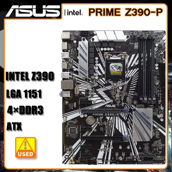LGA 1151ASUS PRIME Z390-P Anakart Intel Z390 4×DDR4 128GB 2×M. 2 HDMI SATA III PCI-E 3.0 Dokuzuncu / Sekizinci Gen Çekirdek i9 / i7 / i5