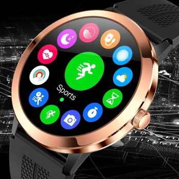 LIGE 2022 Moda akıllı saat Erkekler Spor Bilezik Kalp Hızı Kan Basıncı İzleme Spor İzci Smartwatch Hediye Kadınlar için
