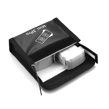 LiPo Güvenli Pil patlamaya dayanıklı Koruyucu Çanta DJI Mini 3 Pro drone pili saklama çantası