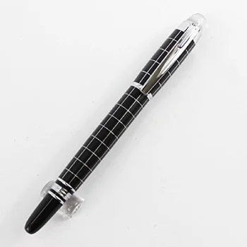 Moda Zarif Baoer Siyah Gümüş Çapraz Çizgi Kalem 79 dolma kalem Metal Kalemler İş Ofis Okul Malzemeleri Yazma Kalemler