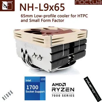 NOCTUA NH-L9x65 CPU soğutucu aşağı basınç / 9 cm ınce Fan / 4 ısı boruları / aşağı üfleme HTPC / aşağı basınç sıcaklık kontrollü Fan