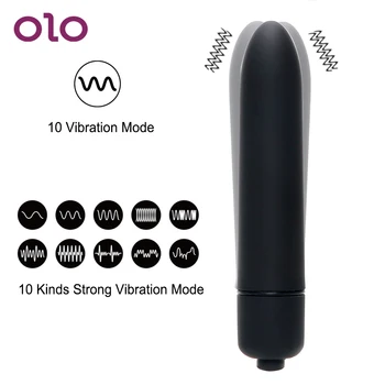 OLO kurşun vibratör G Noktası Masaj Parmak Vibratör Vajina Klitoris Stimülasyon Kadın mastürbasyon için seks oyuncakları Kadınlar için