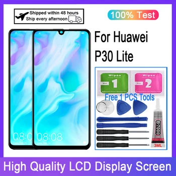Orijinal Huawei P30 Lite LCD ekran dokunmatik ekran digitizer İçin Huawei Nova 4e MAR-LX1M LX2 AL00 LCD Değiştirme