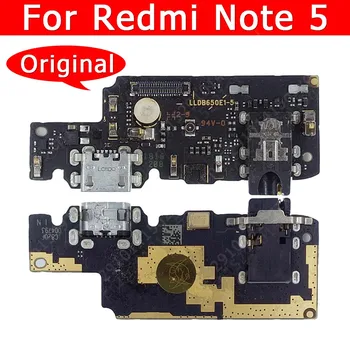 Orijinal USB Şarj Kurulu Xiaomi Redmi İçin Not 5 Note5 şarj Portu Konektörü Cep Telefonu Aksesuarları Yedek Yedek parça