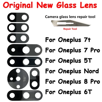 Orijinal Yeni Arka Arka Kamera Cam Lens yapıştırıcı İçin Oneplus 5 5T 6 6T 7 7T 8 Pro Nord 8T 9 Pro Nord 100 Cam Lens