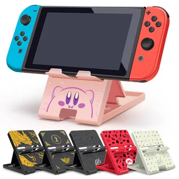 Oyun Konsolu Standı Kawaii Nintendo anahtarı Konsolu İçin Tutucu Depolama Braketi Cep Telefonu, Tablet taşınabilir seyahat aksesuarları