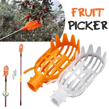 Plastik Meyve Seçici Meyve Catcher Ayarlanabilir Tutucu Bahçe Çiftlik Hasat Meyve Toplama Toplama Malzemeleri Bahçe Aletleri
