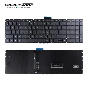 RU 15-BS Laptop klavye Hp 15-BS 15-bs 15-bs000 15-bs500 15-bs600 arkadan aydınlatmalı klavye ile hiçbir Çerçeve