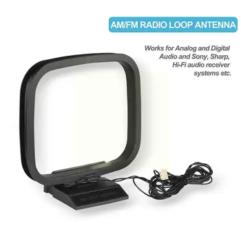 Radyo Fm/am Döngü Anten Chaine Stereo Av Alıcısı Sistemi Konektörü Alıcı K8y1