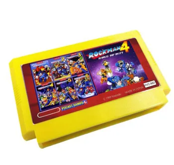 Remix 8 bit oyun kartı koleksiyonu 73 in 1 için rockman megaman 60 pin fc oyun kartuşu video oyunu konsolu kaset