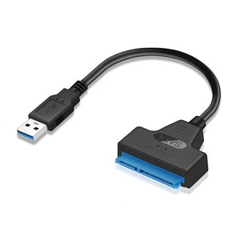 SATA 2.5 İnç Harici HDD SSD Sabit Disk SATA 7+15/22 Pin Tyep c 3.0 Kablo sata Kablosu USB 