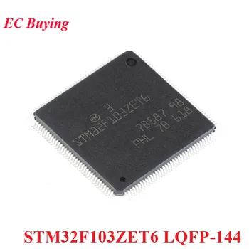 STM32F103ZET6 LQFP-144 STM32 F103ZET6 STM32F103 LQFP144 Cortex-M3 32 Bit Mikrodenetleyici Çip MCU IC Denetleyici Yeni Orijinal